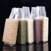 Custom Printed Kraft Side Gusset Bag for Coffee (1 kg) No. 2 — side gusset bag in Kraft paper / PE laminate