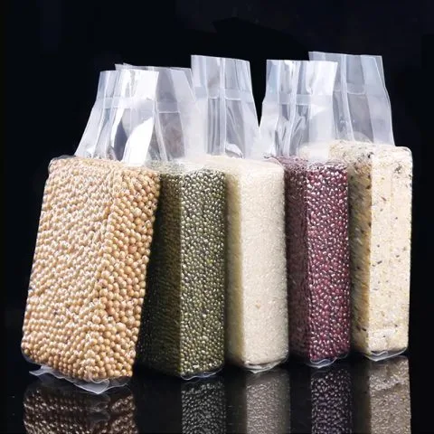 Custom Printed Kraft Side Gusset Bag for Coffee (1 kg) No. 2 — side gusset bag in Kraft paper / PE laminate