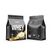 Custom Printed Foil Whey Protein Bag with Zipper (1 kg) No. 3 — flat bottom bag in PET / AL / PE laminate with zipper, view 2