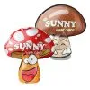 Custom Printed Matt Mylar Bag with Zipper (5 g) — custom shape pouch in PET / PE laminate with zipper