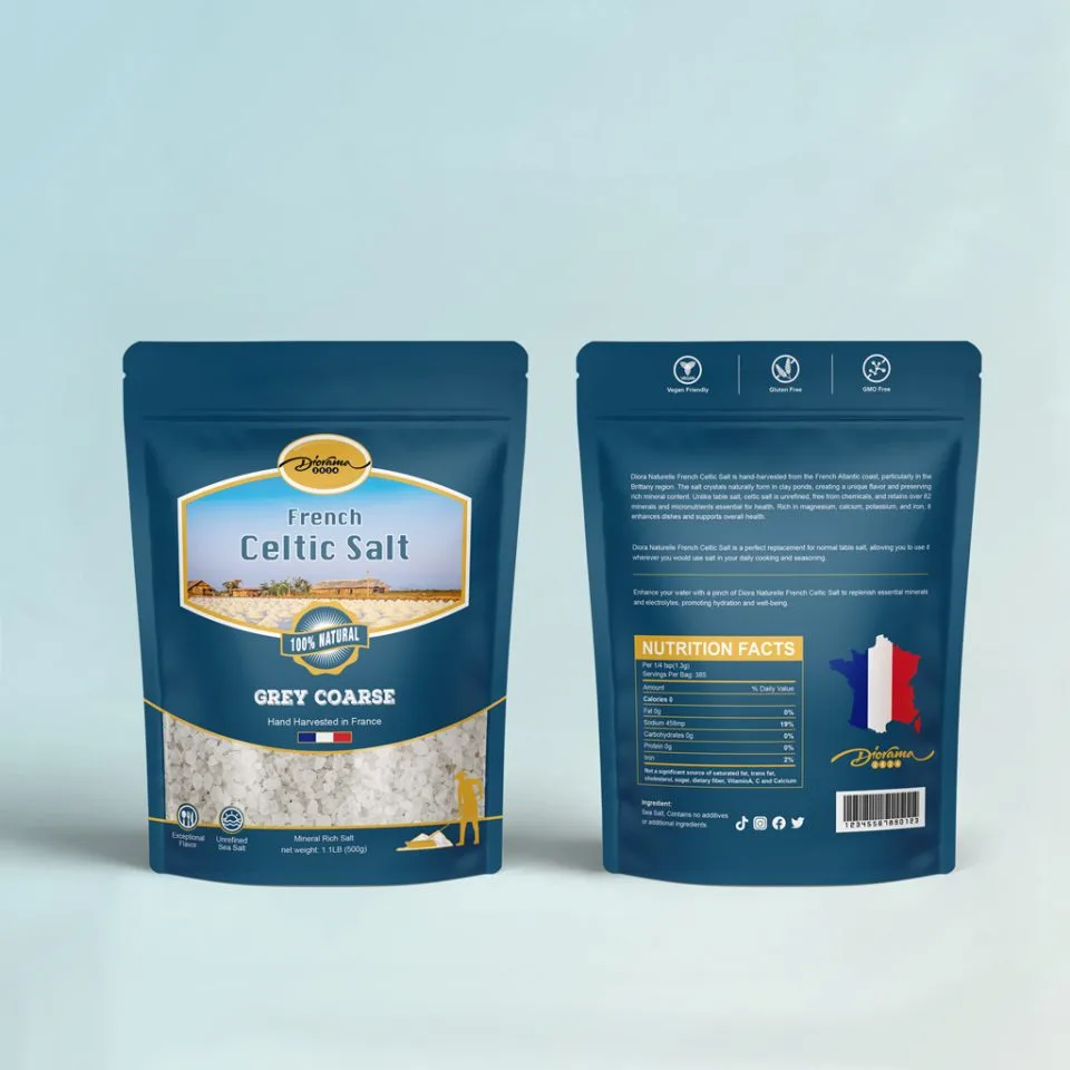 Waterproof Foil Stand Up Pouch in Recycled Material — stand up pouch in PET / AL / PE laminate