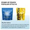 Resealable Stand Up Pouch for Pet Food and Treats — stand up pouch in PET / PE laminate with zipper top, view 4