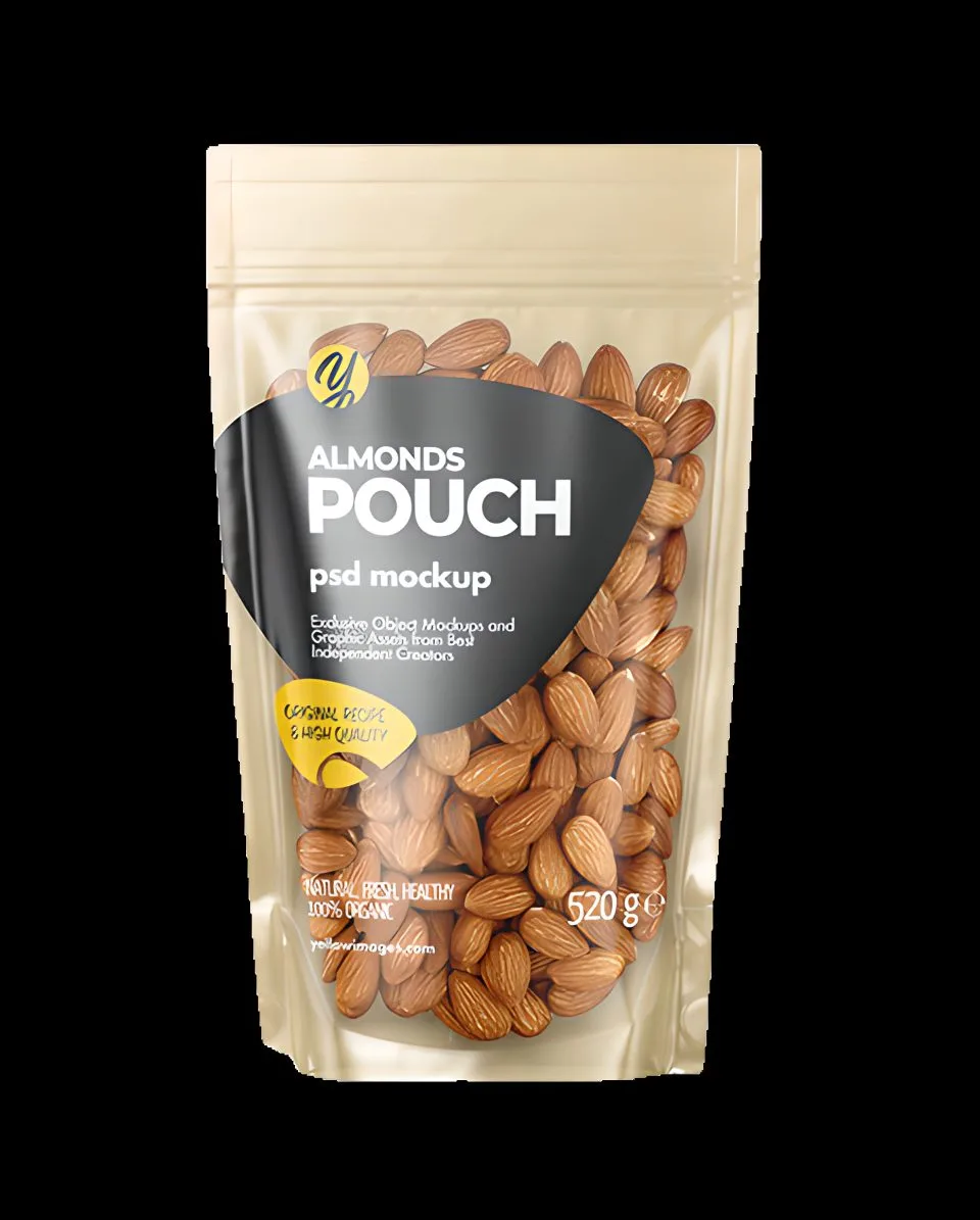 Resealable Stand Up Pouch for Pet Food and Treats — stand up pouch in PET / PE laminate with zipper top