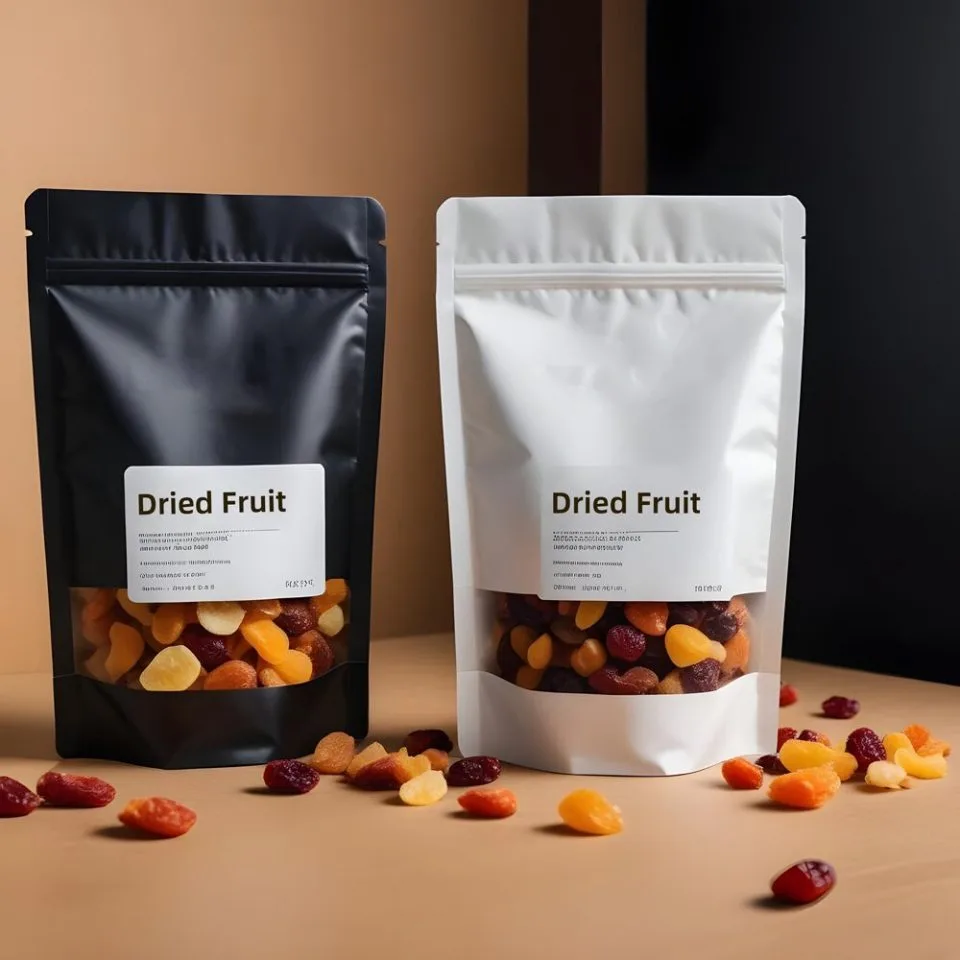 Printed Stand Up Pouch with Window for Snacks and Crisps — stand up pouch in PET / PE laminate
